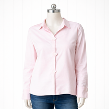 Load image into Gallery viewer, Daphne Tab Detail Linen Shirt