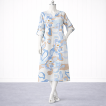 Load image into Gallery viewer, Solana Dress: Blue / O/S