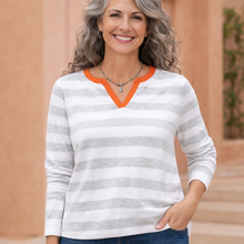 Load image into Gallery viewer, Tilly Striped Henley