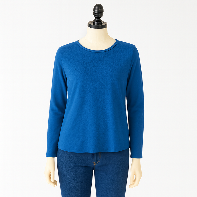 Barbie Biased Cut Top: Peacock