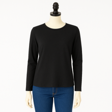 Load image into Gallery viewer, Barbie Biased Cut Top: Black