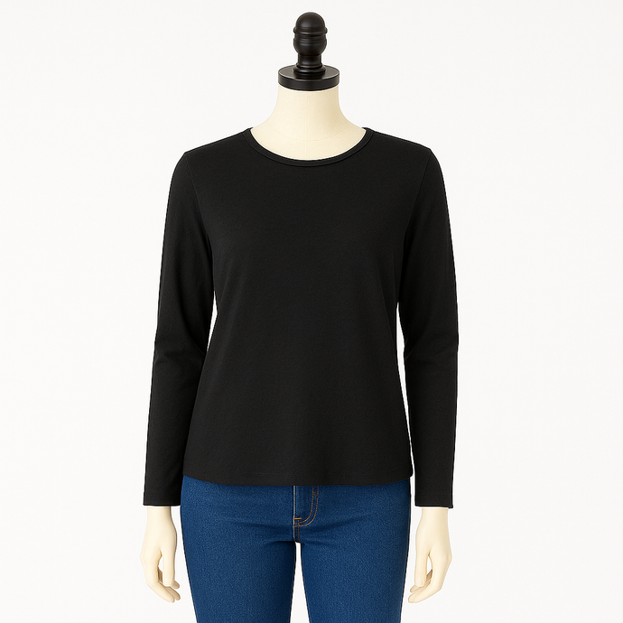 Barbie Biased Cut Top: Black