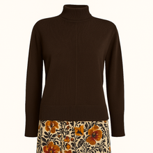 Load image into Gallery viewer, ERIN Turtleneck Sweater: Mocha