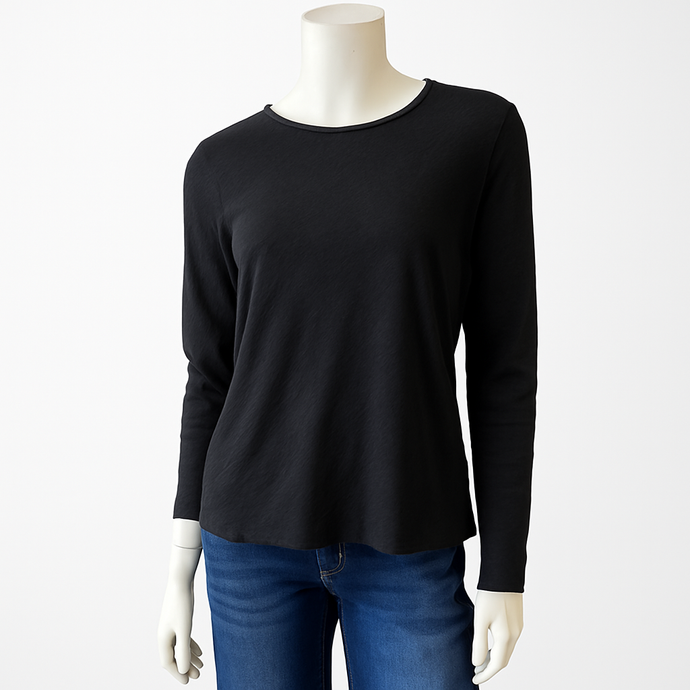 Barbie Biased Cut Top: Black