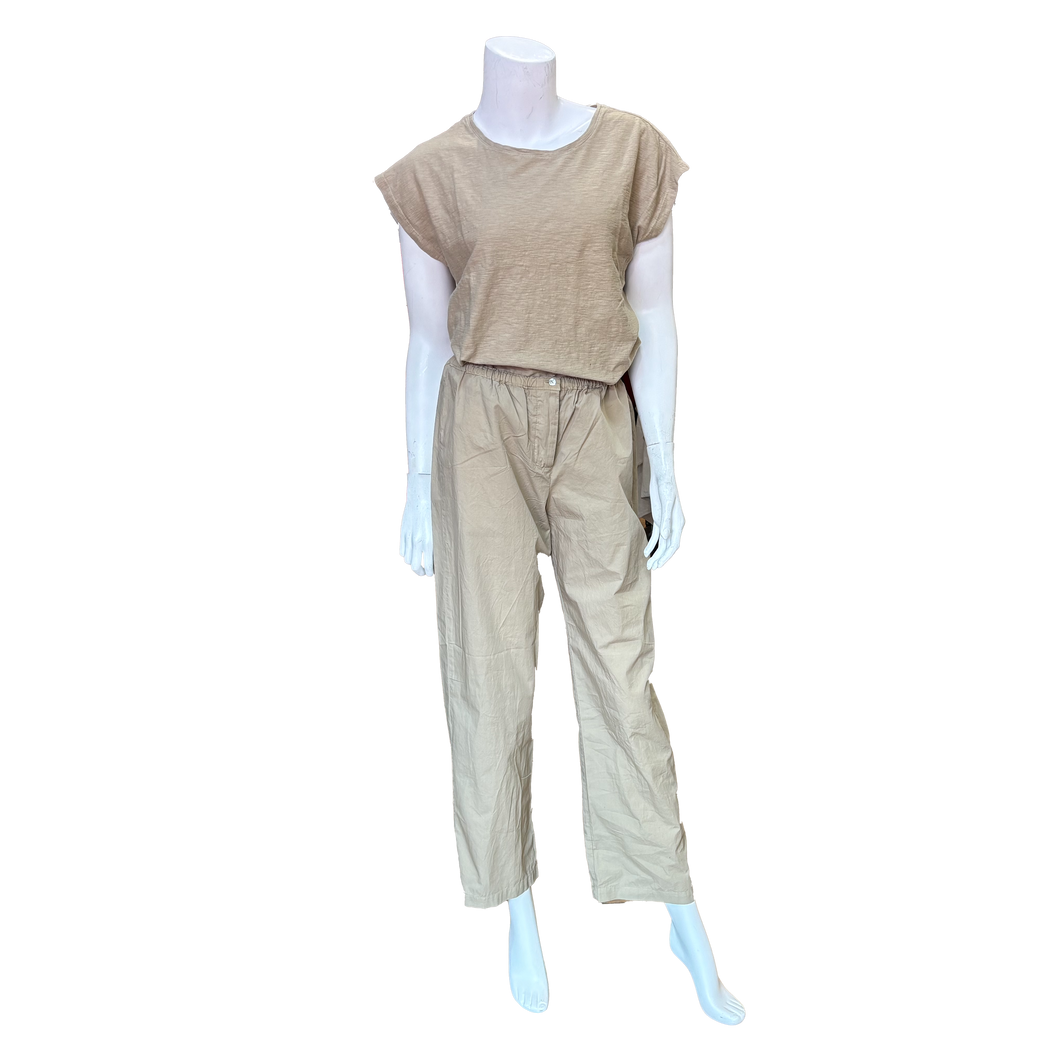 Tory Cotton Pant, Cashew