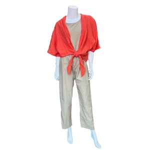 Tory Cotton Pant, Cashew