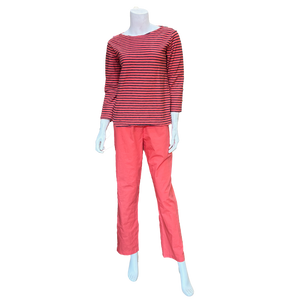 Tory Cotton Pant, Tabasco