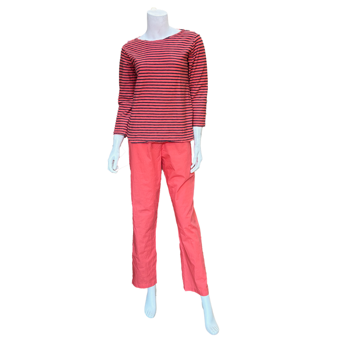 Tory Cotton Pant, Tabasco