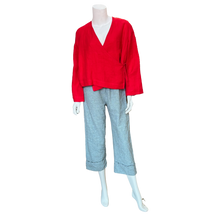 Load image into Gallery viewer, Alfie Frayed Cuff Pant: Blue