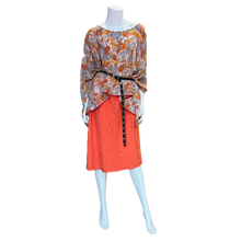 Load image into Gallery viewer, Sandy Seamed Skirt: Tabasco