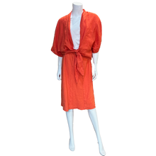 Load image into Gallery viewer, Sandy Seamed Skirt: Tabasco
