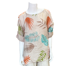 Load image into Gallery viewer, Corrine Leaf Top, Beige