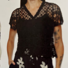 Load image into Gallery viewer, Tatiana Lace Top, Black