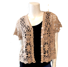 Load image into Gallery viewer, Tatiana Lace Top, Sand