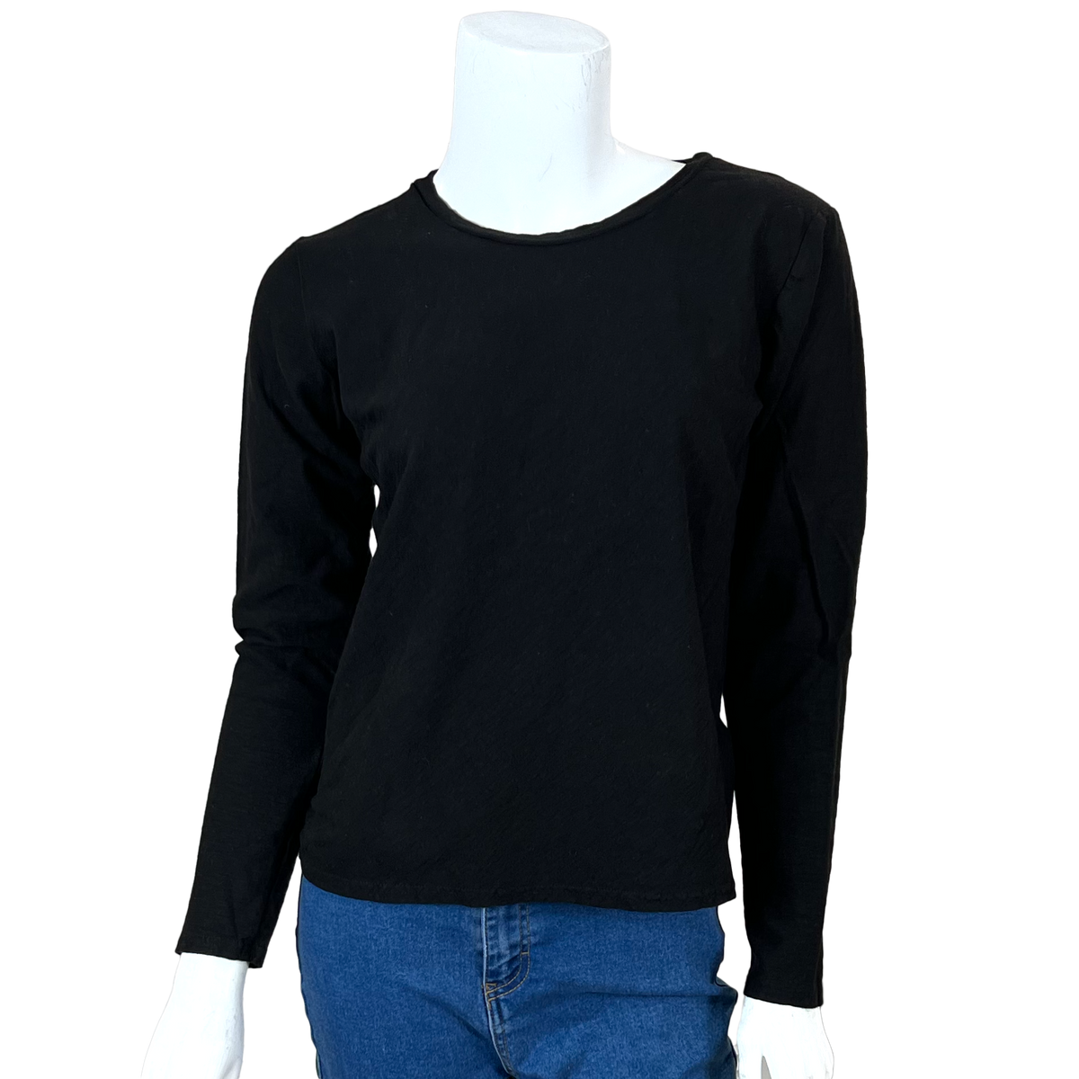 Barbie Biased Cut Top: Black – Tallulah Freelove Linen: Pure & Simple