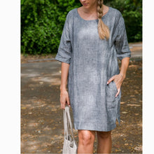 Load image into Gallery viewer, Linen Bella Dress