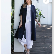 Load image into Gallery viewer, Charlotte Linen Duster