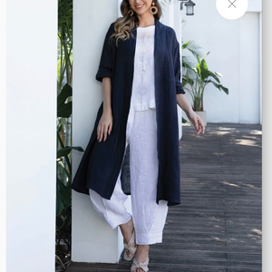 Charlotte Linen Duster