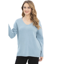 Load image into Gallery viewer, April Slate Blue Sweater