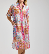 Load image into Gallery viewer, Nora Print Shirt Dress