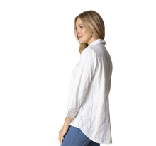 Load image into Gallery viewer, Tara Chain Stitch Embroidered Shirt