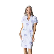 Load image into Gallery viewer, Trixie Linen Dress, Cornflower