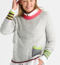 Load image into Gallery viewer, Vanessa LS Sweater: Marborough Grey