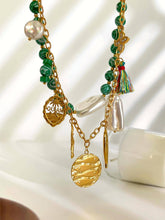 Load image into Gallery viewer, Green Turquoise Necklace