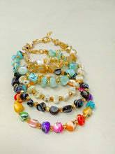 Load image into Gallery viewer, Stone Beads Bracelet : Multi-Colored