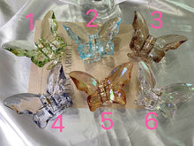 Load image into Gallery viewer, Butterfly, Large Hair Clips, .Blue