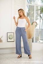 Load image into Gallery viewer, Hazel’s Breezy Blend Pant: Blue