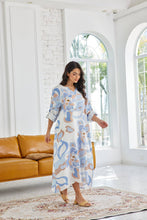 Load image into Gallery viewer, Solana Dress: Blue / O/S