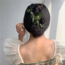 Load image into Gallery viewer, Butterfly Clip, Green