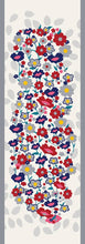 Load image into Gallery viewer, Elegant White Floral Wool Silk Scarf