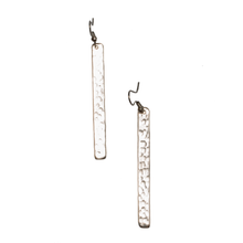 Load image into Gallery viewer, Metal Bar Earring - Silver Colour