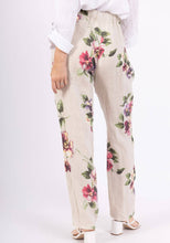 Load image into Gallery viewer, Celine Linen Trouser, White