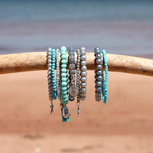 Load image into Gallery viewer, BB-Maria - Handmade Set of  Beaded Stretch Stacking Bracelets