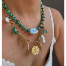 Load image into Gallery viewer, Green Turquoise Necklace