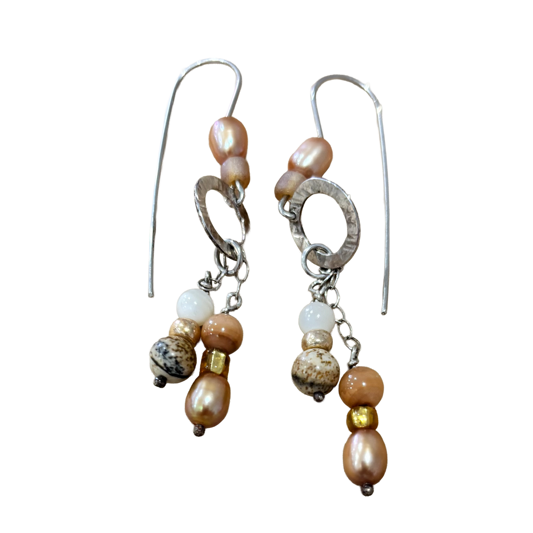 Catch of the Day Earring, Natural