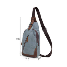 Load image into Gallery viewer, Canvas Sling Bag, Green