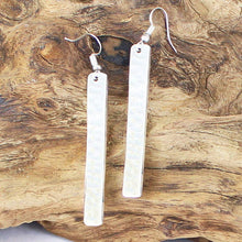 Load image into Gallery viewer, Metal Bar Earring - Silver Colour