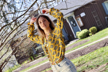 Load image into Gallery viewer, Raina Ruffle Front Top :Recycled