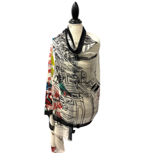 Load image into Gallery viewer, Elegant Paris Wool and Silk Scarf