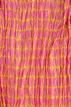 Load image into Gallery viewer, Cotton Scarf: Wall Red/Khaki