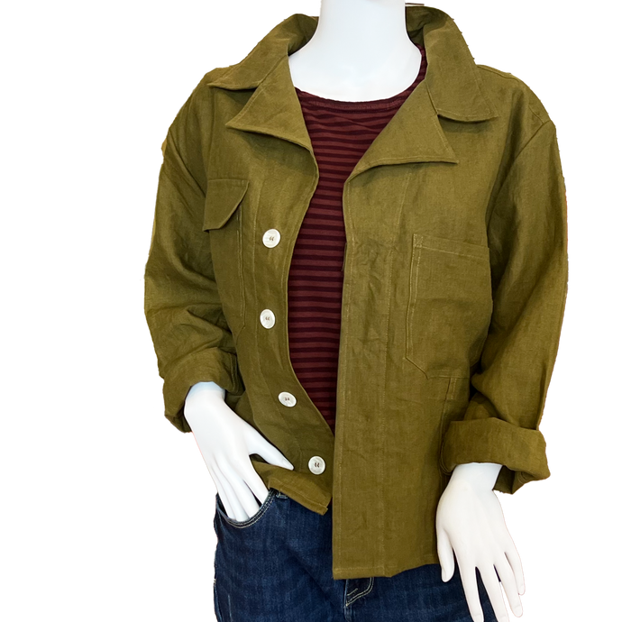 Kara Vintage Style Work Jacket