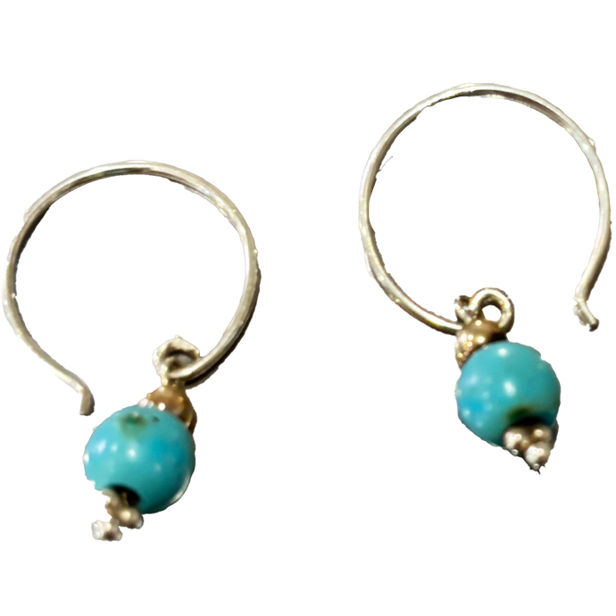 Sterling Earring/ turquoise