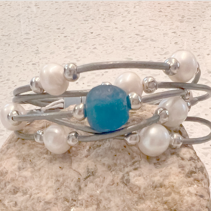 Pearly Sea bracelet 1E