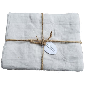 Pair of King Pillow Cases, Light Grey
