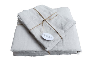 King Sheet Set Light Grey (4 pieces)