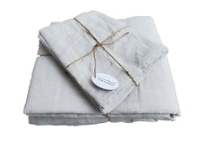 Load image into Gallery viewer, Queen Sheet Set Light Grey (4 pieces)